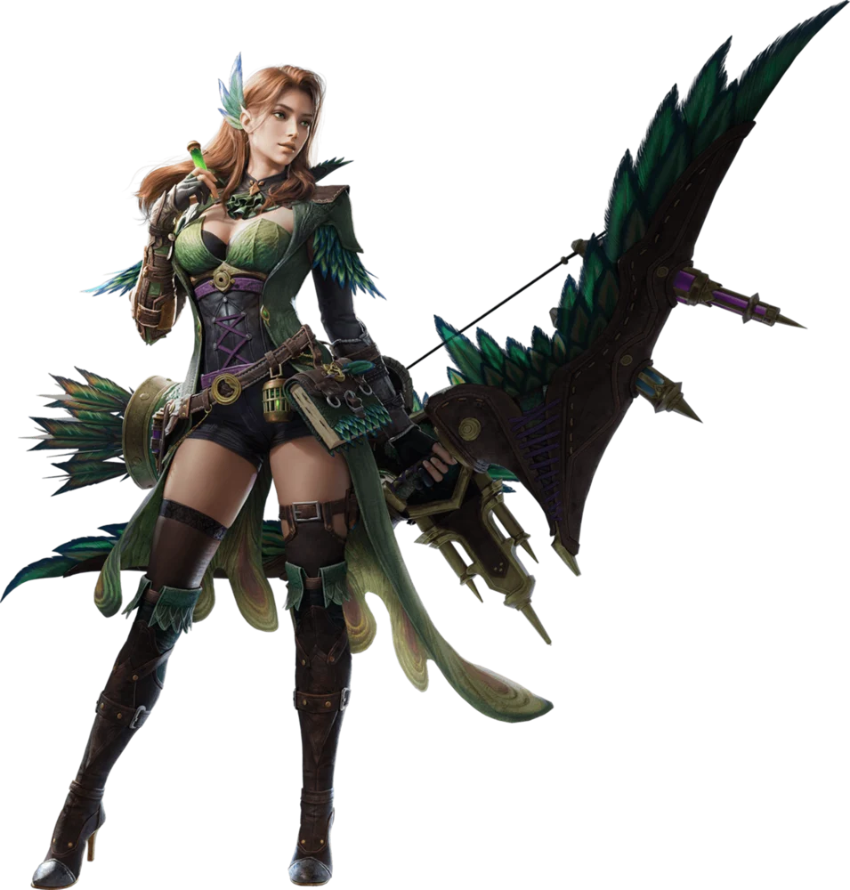 Madelyn, Bow Adventurer in Monster Hunter Outlanders