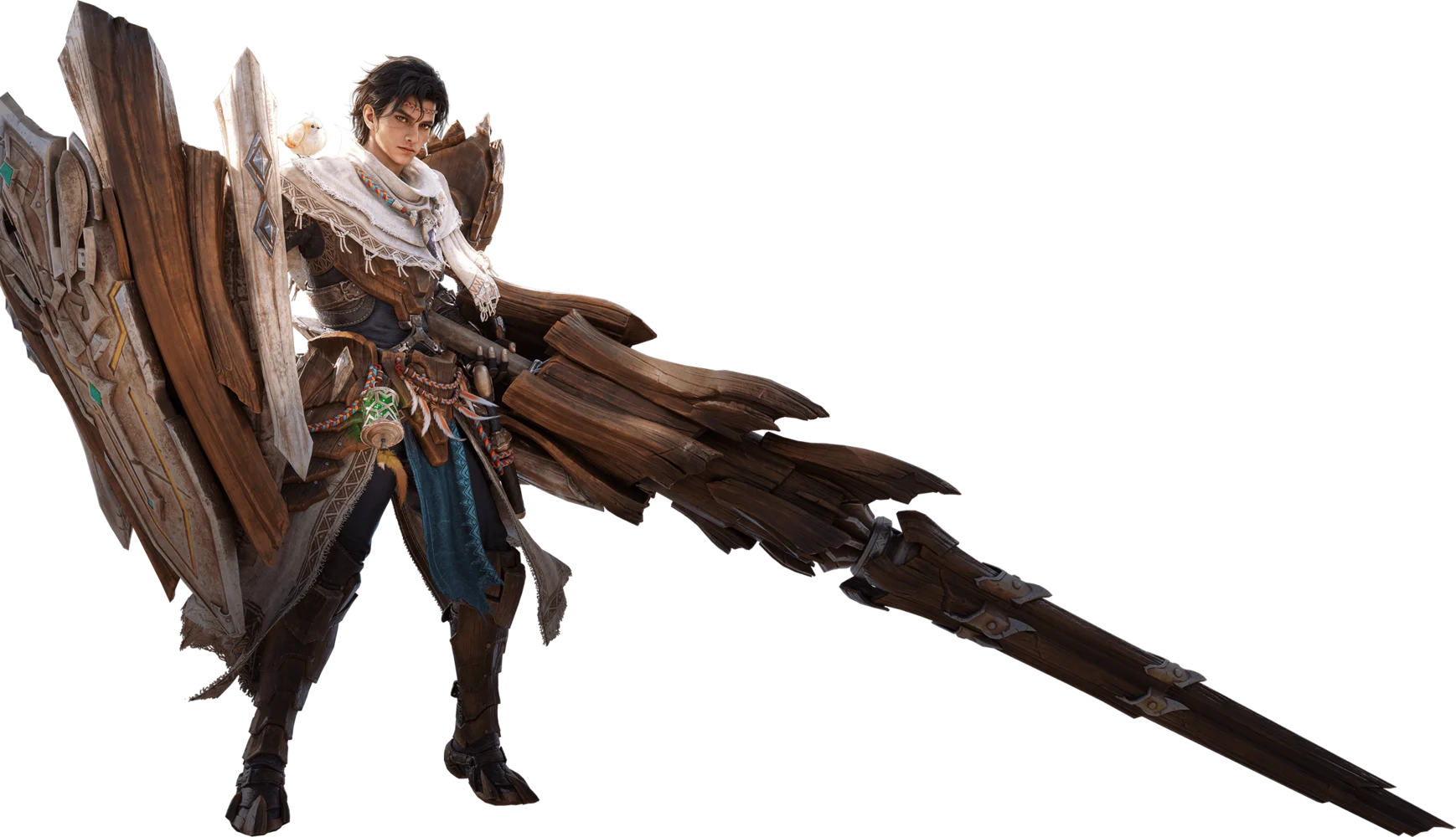 Ouyang Varen, the Barroth-inspired Lance Adventurer