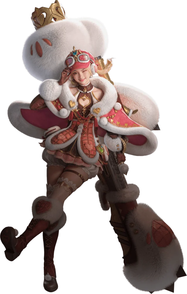Pepper, the Paolumu-inspired Heavy Bowgun Adventurer