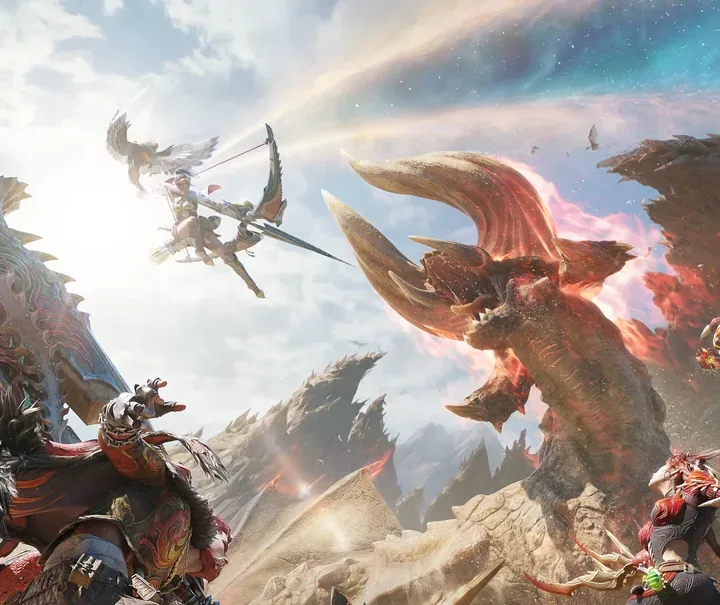 Monster Hunter Outlanders pre-registration artwork